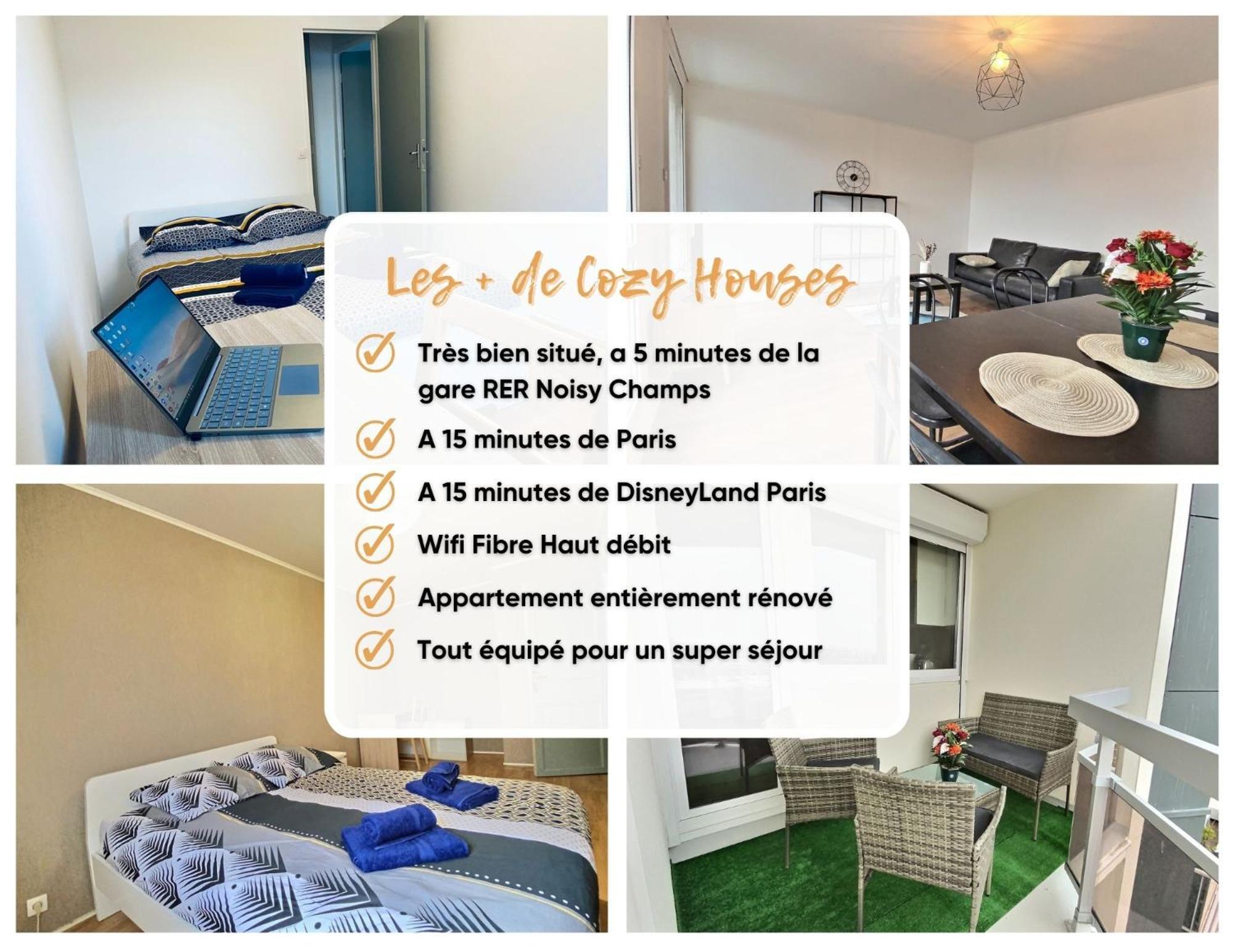 L'Appart Passerelle Paris Et Disney - Cozy Houses Noisy-le-Grand Extérieur photo
